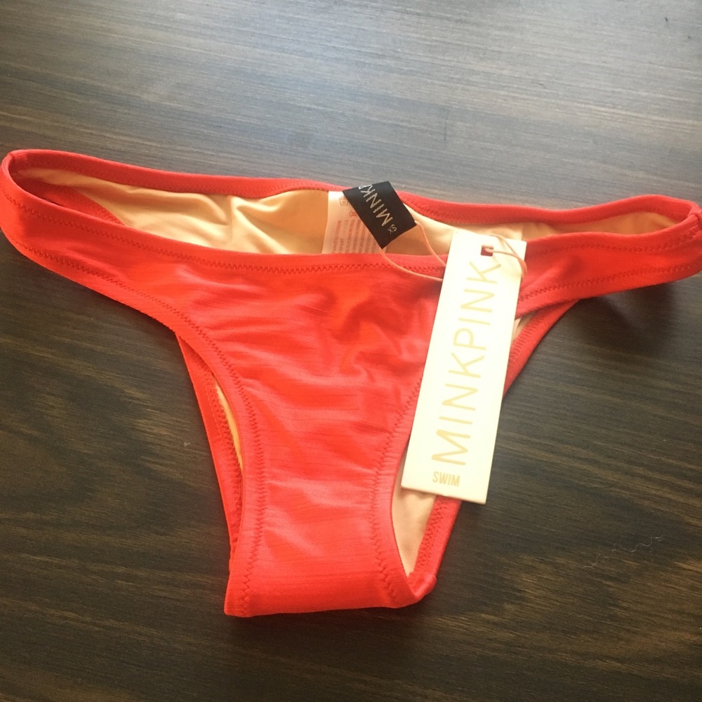 MinkPink red XS swimsuit bottoms